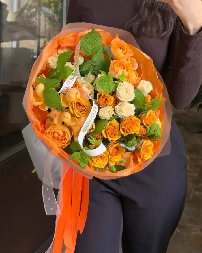 Мандариновый букет S