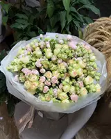 Микс нежной кустовой розы